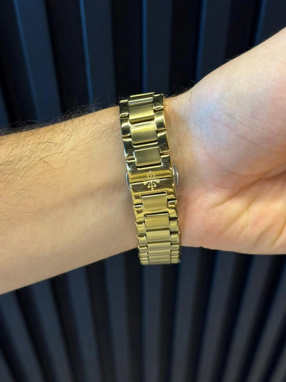Reloj Ptk Semi Automático Dorado con Tablero Verde | Luxury Premium Automático Elegante