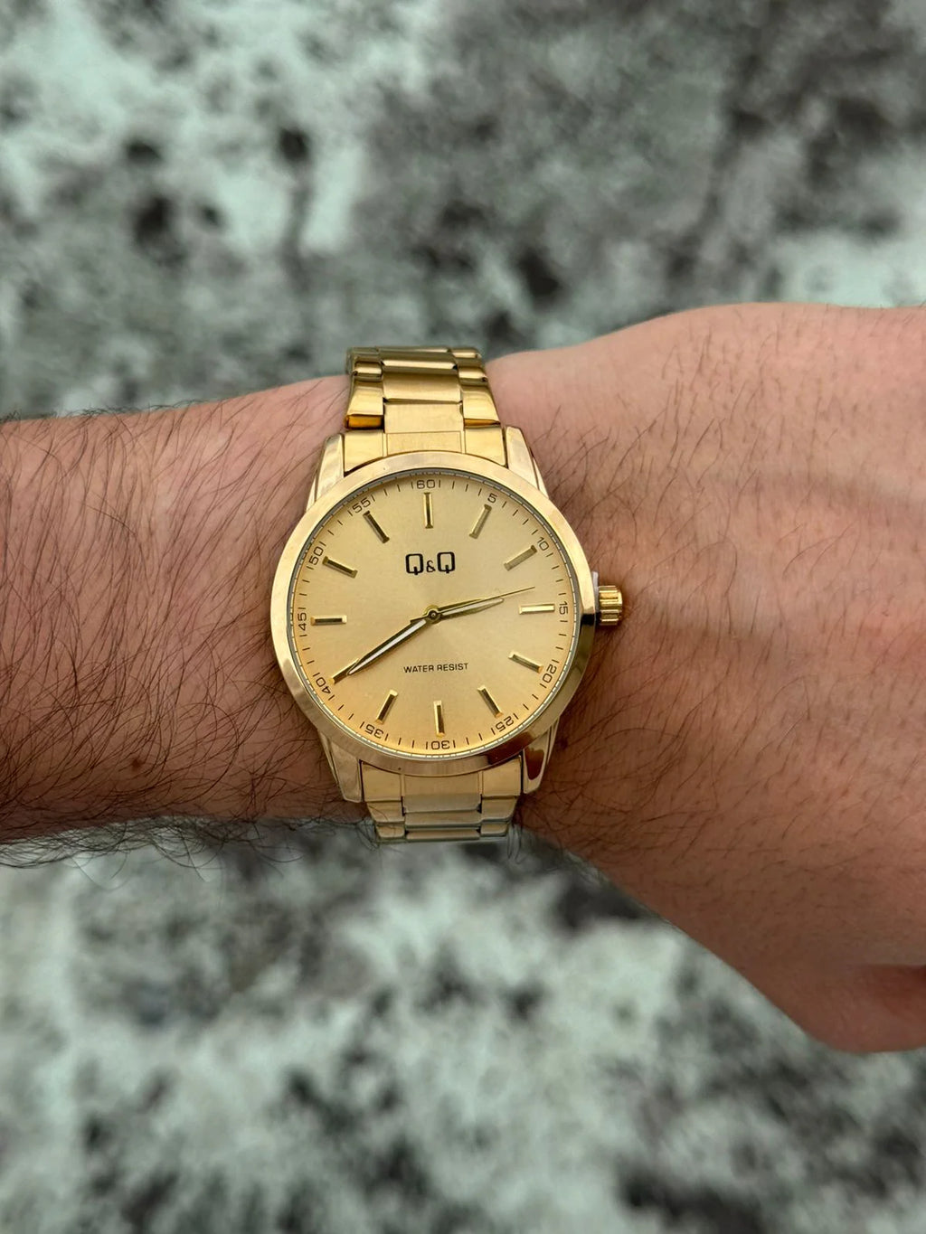 Reloj Dorado Plano con Esfera Dorada | Estilo Luxury Ejecutivo Premium