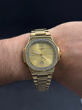 Reloj Ptk 2026 Circones Dorado con Tablero Dorado | Luxury Full Gold Premium