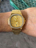 Reloj Ptk 2026 Circones Dorado con Tablero Dorado | Luxury Full Gold Premium