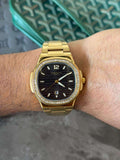 Reloj Ptk 2026 Circones Dorado con Tablero Negro | Luxury Gold Premium