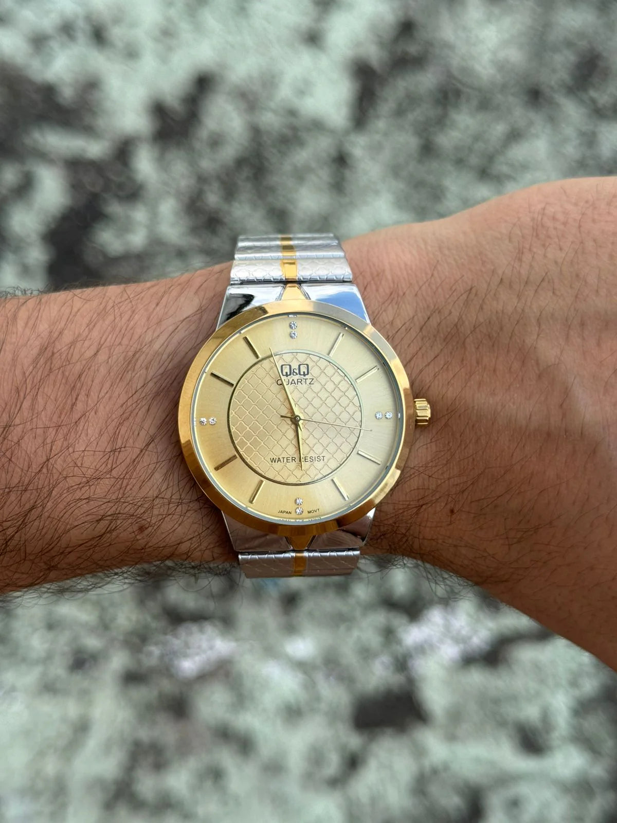 Reloj Bicolor Dorado con Esfera Dorada | Estilo Luxury Ejecutivo Premium