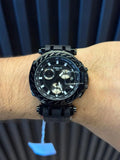 Reloj Deportivo Goma Negra con Esfera Negra | Diseño Total Black Moderno
