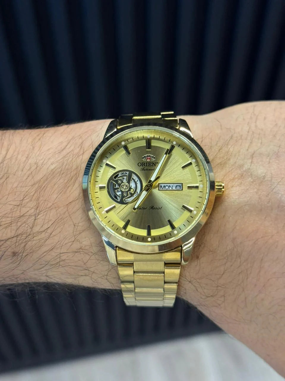 Reloj Análogo Dorado Full Gold | Estilo Luxury Premium