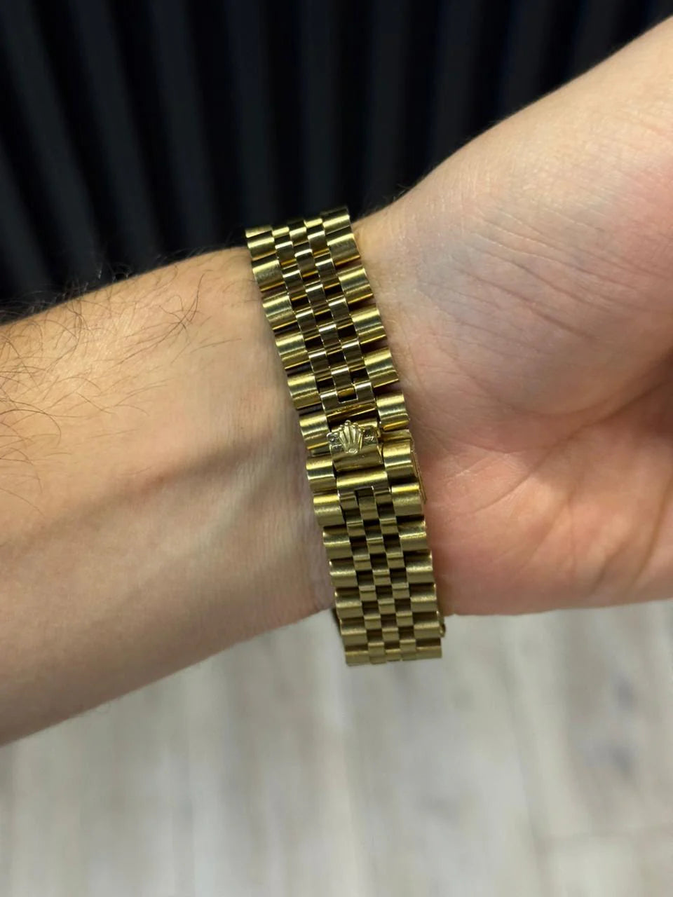 Reloj President Dorado con Esfera Azul y Números Romanos | Lujo Clásico con Estilo